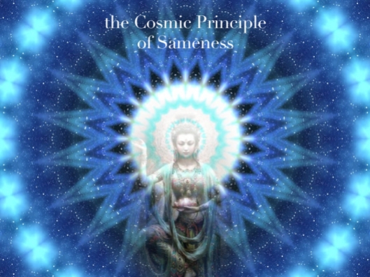 cosmic principle of sameness.001